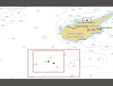 Ασκήσεις της Τουρκίας με πραγματικά πυρά και έρευνες για υδρογονάνθρακες νοτιοδυτικά της Κύπρου! (χάρτης)